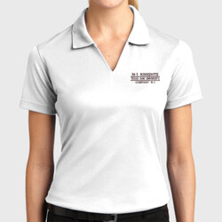 N-1 Knights Ladies Dri Mesh Polo